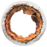 verrostete Rohre